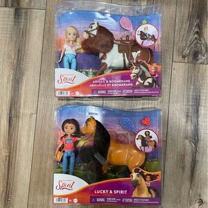 Lucky & Spirit and Abigail & Boomerang DreamWorks Spirit Toy Set